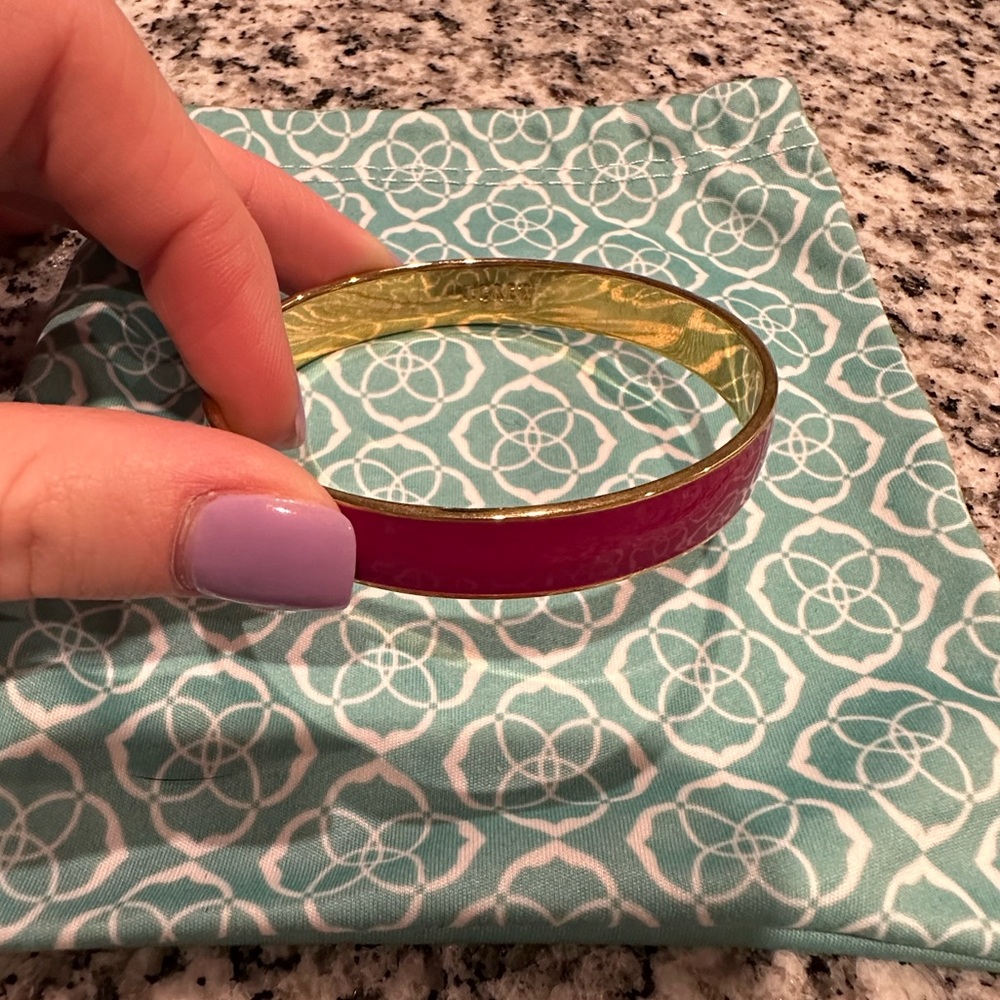 j crew magenta bracelet